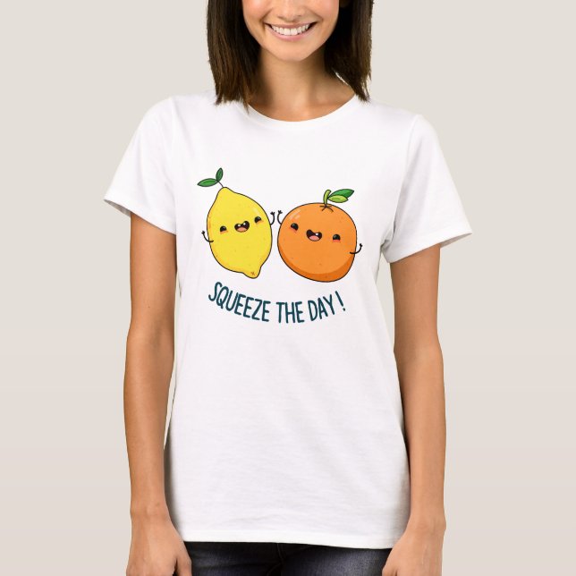 T-shirt Jour Pun Fruit Positif (Devant)