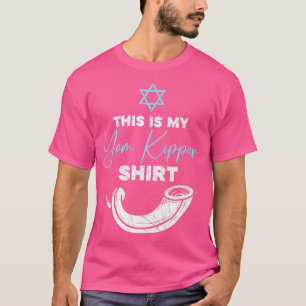 T-shirt Jour Saint Jérusalem Judaïsme Voici Mon Yom Kippou