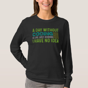 T-shirt Jour sans programmeur