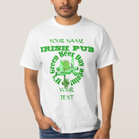 Jour St Patrick vert de bière