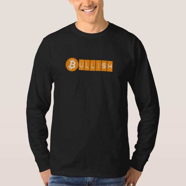 T-shirt Jour Trader's Bullish sur Bitcoin (Devant)