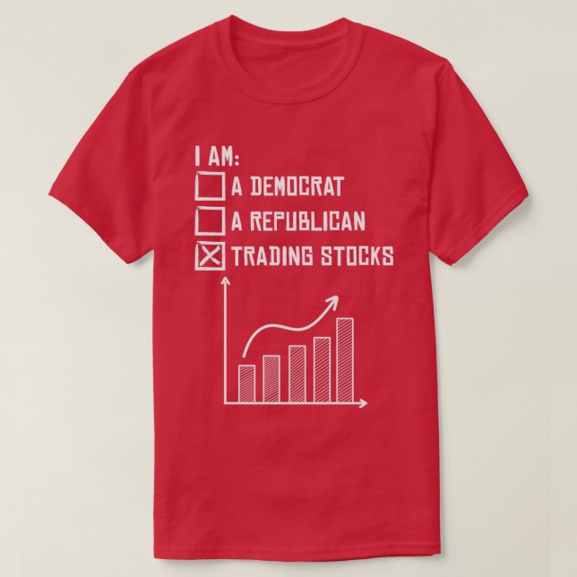 T-shirt Jour Trading Stock Marché Jour Trader Hobby Tradin (Design devant)