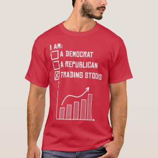 T-shirt Jour Trading Stock Marché Jour Trader Hobby Tradin