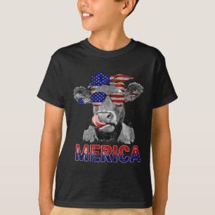 T-shirt Jour Vache Merica 4 juillet Vaches amateurs