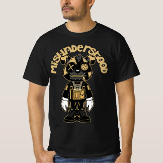 T-shirt Jourdain 1 Black Gold Metallic Basket Match