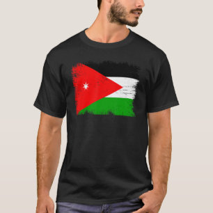 T-shirt Jourdain vintage Drapeau Jour de l'indépendance de