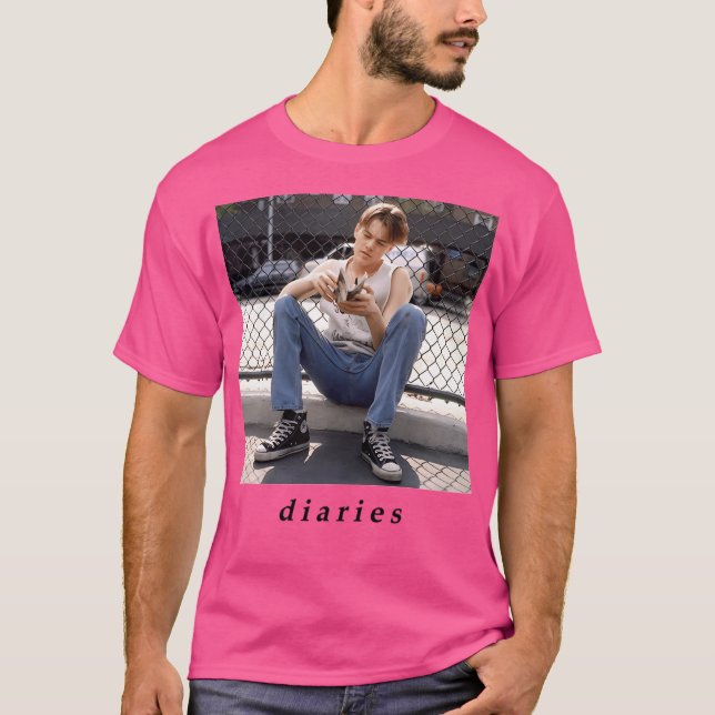 T-shirt Journal de basket-ball (Devant)