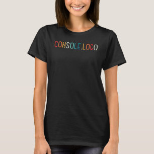 T-shirt Journal de la console de code de programmation de