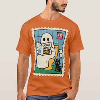 T-shirt Journal Ghost Reading