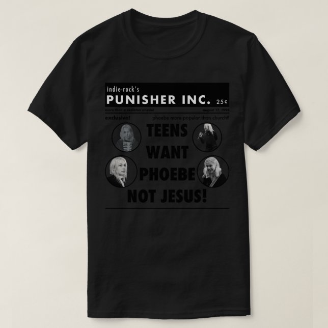 T-shirt journal phoebe bridgers (Design devant)