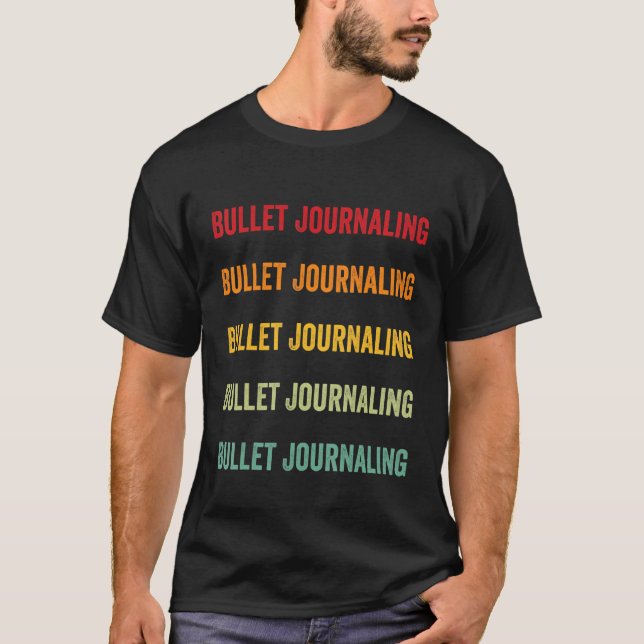 T-shirt Journalisation par balle Journalisation par hobbyi (Devant)