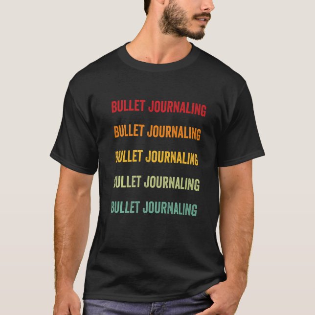 T-shirt Journalisation par balle Journalisation par hobbyi (Devant)