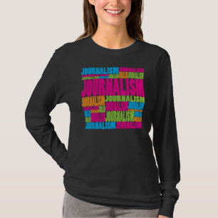 T-shirt Journalisme coloré