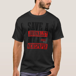 T-shirt Journalisme Pour Hommes Journalistes Journalistes 