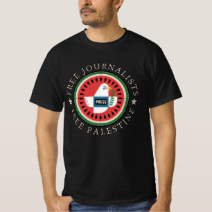T-shirt Journalistes libres Libérez la Palestine