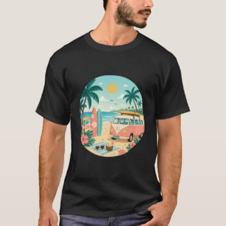 T-shirt Journée à la plage