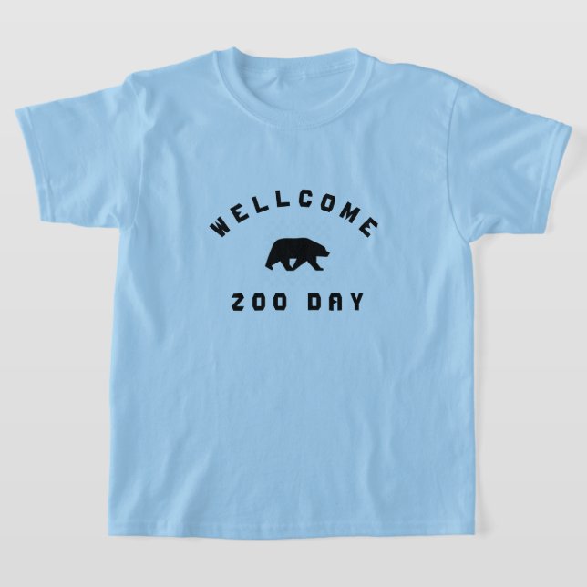 T-SHIRT JOURNÉE AU ZOO WELLCOME (Poser)
