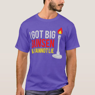 T-shirt journée bunsen burner drôle