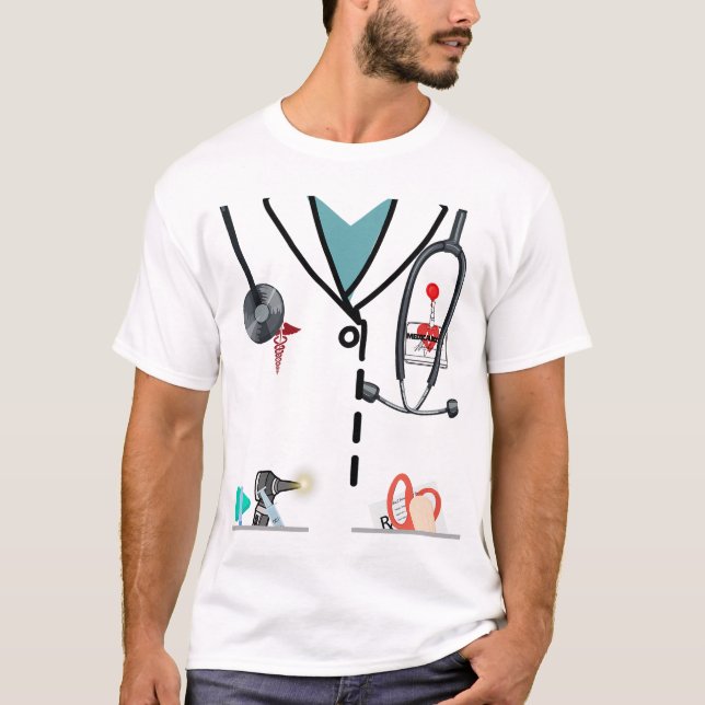 T-shirt Journée de carrière sur le thème de docteur (Devant)