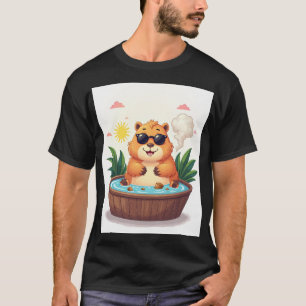 T-shirt Journée de détente au spa au bain à remous pour ca