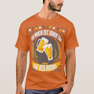 T-shirt Journée de la bière Je peux boire tous les jours Ç