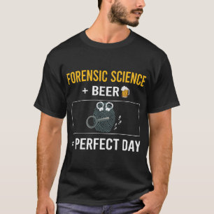 T-shirt Journée de la bière Science médico-légale Expertis