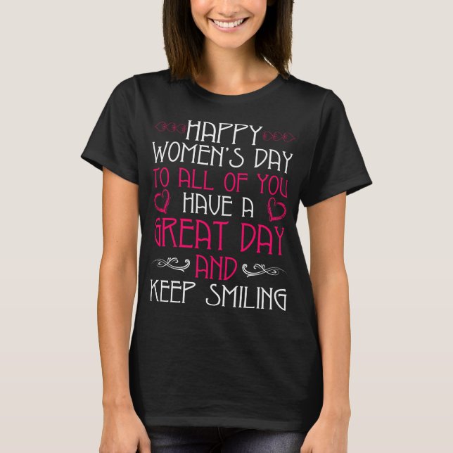 T-shirt Journée de la femme (Devant)