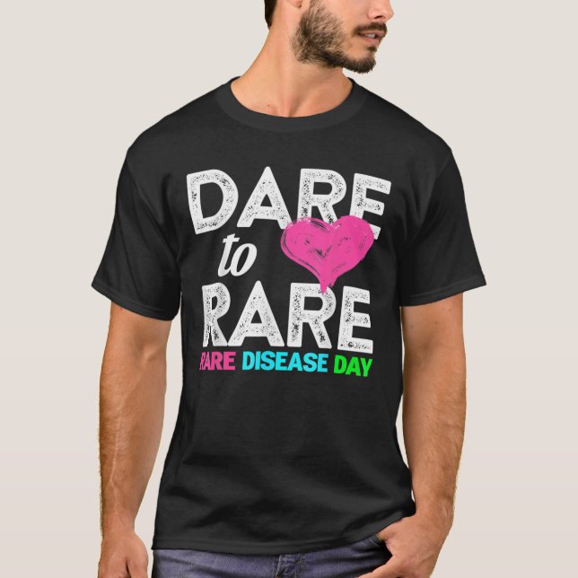 T-shirt Journée de la maladie rare 2022 Oser Rare (Devant)