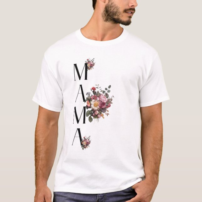 T-shirt journée de la maman (Devant)