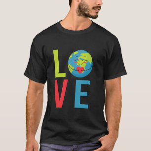 T-shirt Journée de la Terre Planète Environnementale Journ