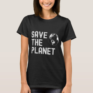 T-shirt Journée de la Terre Sauvez la planète, Bonne fête 