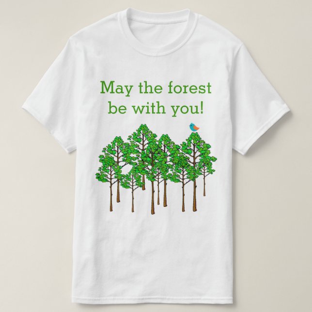 T-shirt Journée de l'arbre (Design devant)