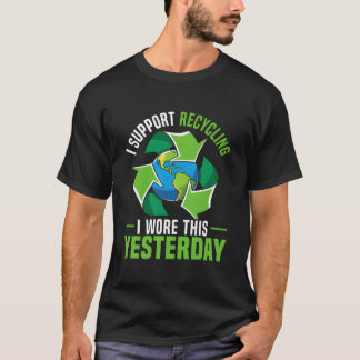 T-shirt Journée de l'environnement Nature Recyclage Mère E