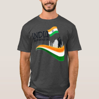 T-shirt Journée de l'indépendance de l'Inde 15 août