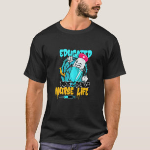 T-shirt Journée de l'infirmière femmes Étudiante en soins
