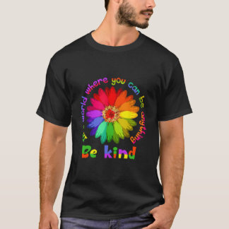 T-shirt Journée de l'unité dans un monde où vous pouvez êt