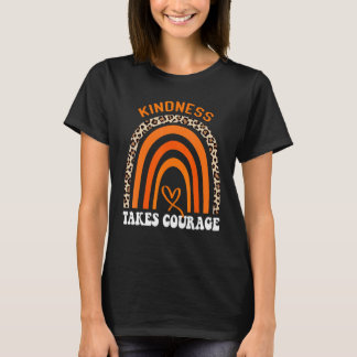 T-shirt Journée de l'unité Orange La gentillesse exige du