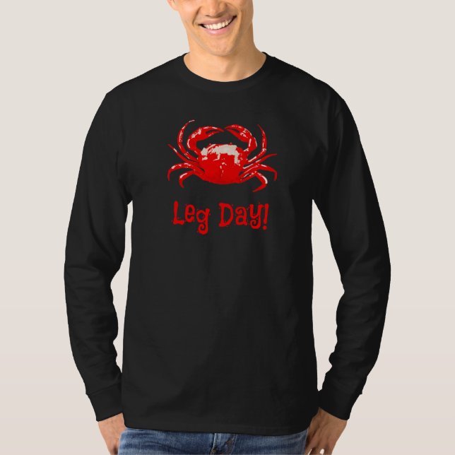 T-shirt Journée de pattes de crabe (Devant)