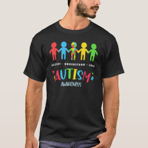 T-shirt Journée de sensibilisation à l'autisme Citations a