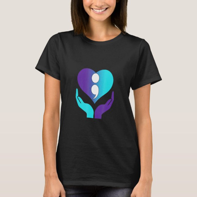 T-shirt Journée de sensibilisation au suicide (Devant)