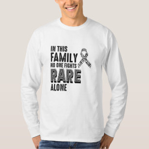T-shirt Journée de sensibilisation aux maladies rares Zebr