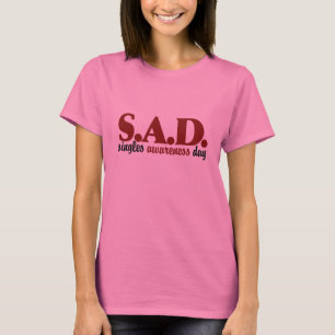 T-shirt Journée de sensibilisation aux singles de la DAS