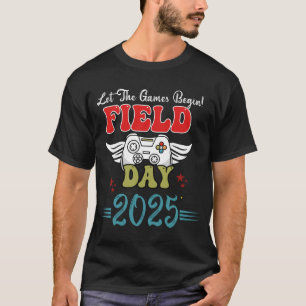 T-shirt Journée de terrain 2023 Que les jeux commencent En