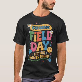 T-shirt Journée de terrain de 5e année Jeux de Léthé Comme