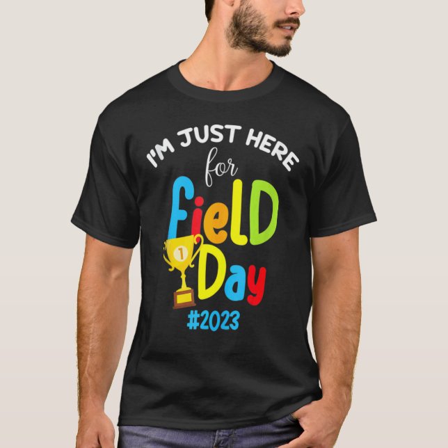 T-shirt Journée de terrain de l'école primaire 2023 Enseig (Devant)