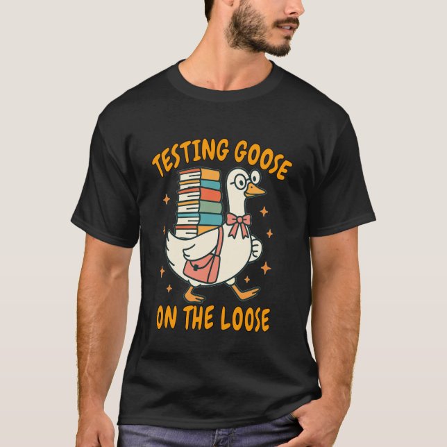 T-shirt Journée de test Équipe d'enseignants Motivation Te (Devant)
