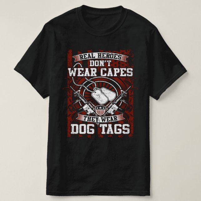 T-shirt journée des anciens combattants (Design devant)