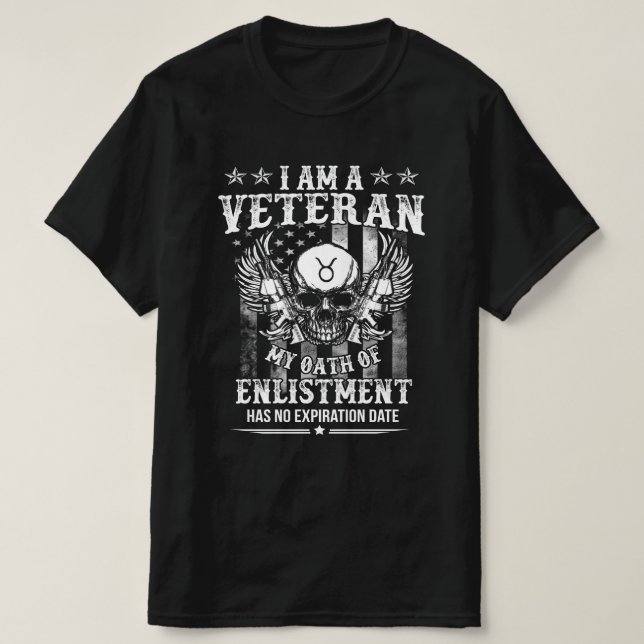 T-shirt journée des anciens combattants (Design devant)
