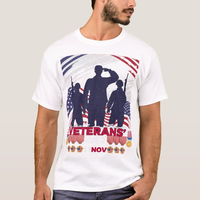 T-shirt journée des anciens combattants (Devant)