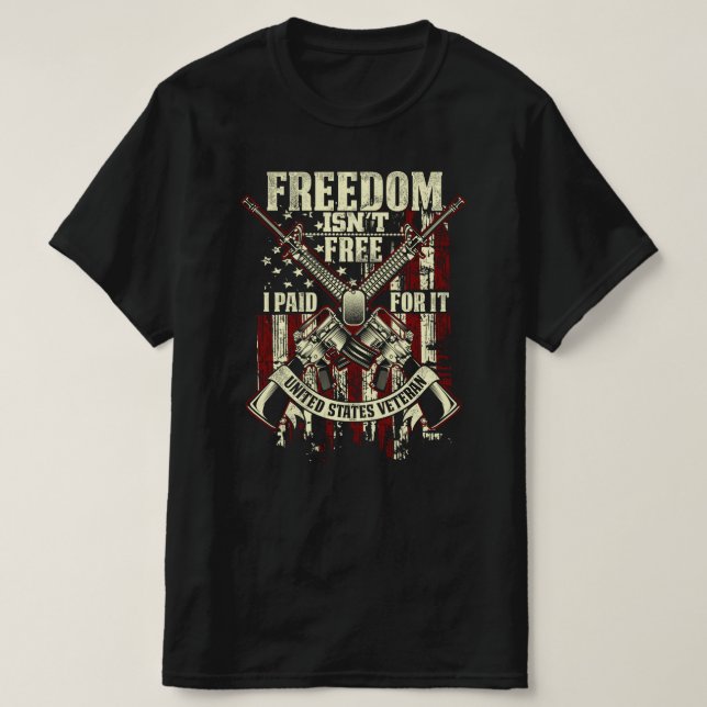 T-shirt journée des anciens combattants (Design devant)